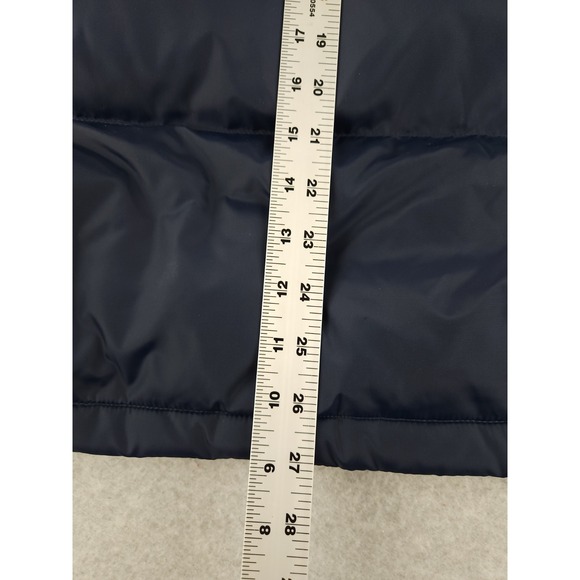 Lands' End Feather Down Insulated Puffer Vest Jacket Mens Black‎ Size  46-48 XL - Picture 11 of 12